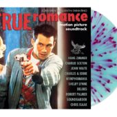 True Romance Motion Picture Soundtrack Blue with Magenta Splatter “Alabama Worley” Vinyl Edition