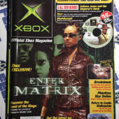 Official Xbox Magazine (March 2003) Enter Matrix, Lord Of The Rings [9163]