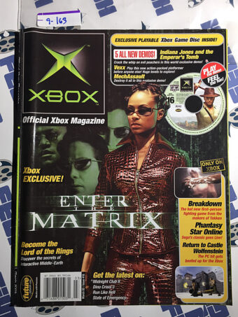 Official Xbox Magazine (March 2003) Enter Matrix, Lord Of The Rings [9163]