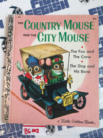 The Country Mouse and the City Mouse (1961) A Little Golden Book Children’s Book [84002]