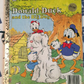Walt Disney’s Donald Duck and the Big Dog (1986) A Little Golden Book Children’s Book [84032]