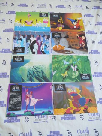 Walt Disney Pictures Animation Fantasia 2000 Set of 8 Original German Lobby Cards [Y57]
