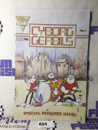 Cyborg Gerbils Special Premiere Issue Comic Book Issue No.1 August 1986 John Jackson Dave Ashcroft R84