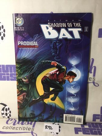 Batman Shadow Of The Bat Prodigal Six Comic Book Issue No.33 Dec 1994 Alan Grant Bret Blevins R92