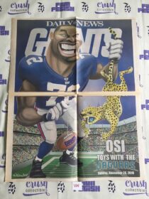 New York Daily News (Nov 28, 2010)  Osi Umenyiora Giants Football Newspaper Cover V34