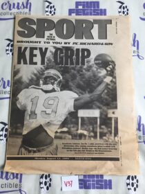 New York Daily News Newspaper (Aug 12, 1996) Keyshawn Johnson Football Newspaper Cover V37