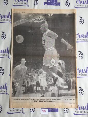 New York Daily News (May 13, 1996) Michael Jordan Basketball Newspaper Cover V38