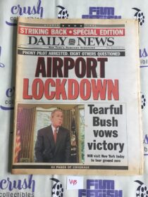 New York Daily News Newspaper (Sep 14, 2001) George Bush Full Edition V43