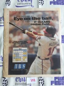 USA Today (May 15, 1996) Ryan Klesko Baseball Weekly Newspaper Cover V58