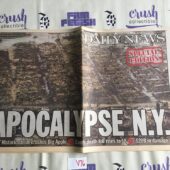 New York Daily News (Oct 31, 2012) Apocalypse N.Y. Special Edition Newspaper Cover V76