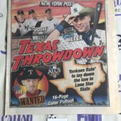 New York Post (Oct 15, 2010) Derek Jeter, Cliff Lee Baseball Newspaper Cover V79