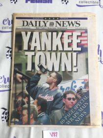 New York Daily News (Oct 31, 2000) Derek Jeter Baseball Newspaper Cover V87