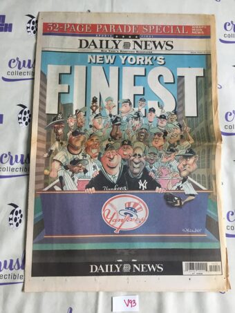 New York Daily News (Oct 30, 2000) Yankees Baseball Newspaper Cover V93