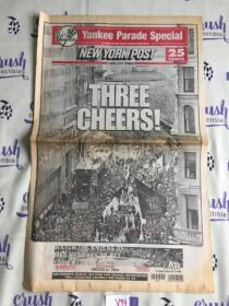 New York Post (Oct 31, 2000) Yankee Parade Special Baseball Newspaper Cover V94