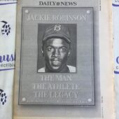 New York Daily News (Apr 13, 1997) Jackie Robinson Baseball Newspaper Cover W13