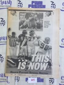 New York Daily News (Dec 26, 1997) Jesse Armstead Football Newspaper Cover W15
