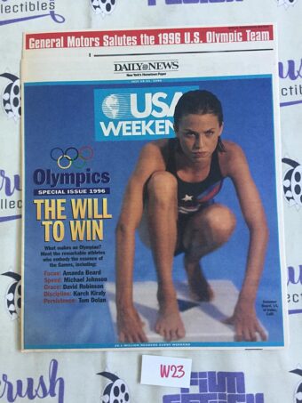New York Daily News (July 29, 1996) Amanda Beard Swimming Newspaper Cover W23