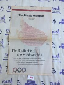 Chicago Tribune (July 18, 1996) 100th Anniversary Atlanta Olympics Newspaper Cover W24