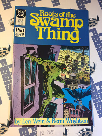 Roots Of The Swamp Thing Comic Book Issue No.4 1986 Len Wein, Berni Wrightson DC Comics 12265