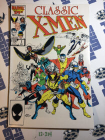 Classic X-Men Comic Book Issue No.1 1986 Arthur Adams Stan Lee Marvel Comics 12214