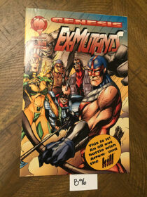 Ex-Mutants Comic Book Issue No.18 1994  Charles Marshall Willie Peppers Malibu Comics B96