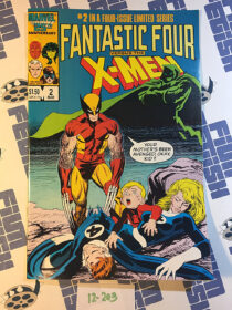 Fantastic Four vs. X-Men Comic Book Issue No.2 1987 Chris Claremont Marvel Comics 12203