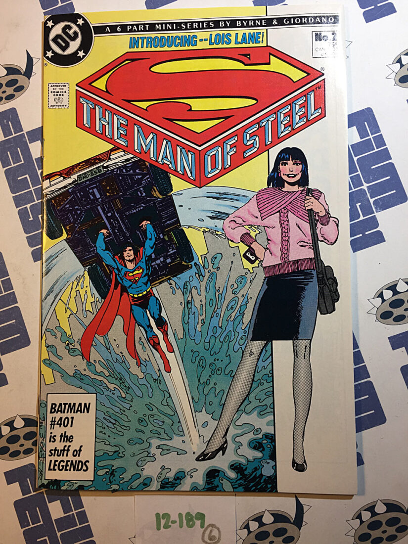 The Man Of Steel Comic Book Issue No. 1 to 6 1986 John Byrne Dick Giordano  DC Comics 12189  | Film Fetish and the Crush Collectibles  Shop