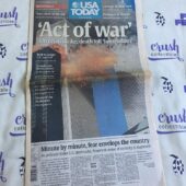 USA Today Newspaper (Sep 12, 2001) 911 Act Of War Full Edition Newspaper W41
