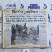 The New York Times (Sep 13, 2001) 911 After the Attacks Newspaper Cover W42