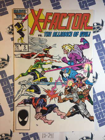 X-Factor Comic Book Issue No.5 1986 Marvel Comics 12291
