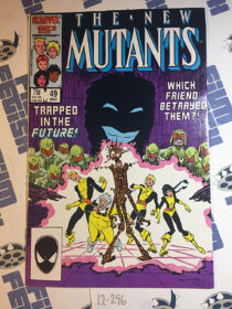 The New Mutants Comic Book Issue No. 49 1987 Chris Claremont Marvel Comics 12296