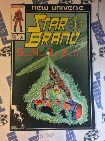 Star Brand Comic Book Issue No.2 1986 Jim Shooter Marvel Comics 12303