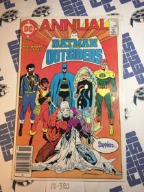 Batman And The Outsiders Annual Comic Book Issue No. 2 1985 Mike W. Barr, David Ross DC Comics 12320