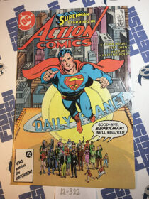 Action Comics Book Issue No. 583 1986 DC Comics 12322