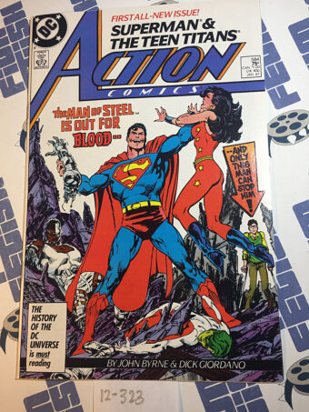 Action Comics Book Issue No. 584 1986 John Byrne, Dick Giordano DC Comics 12323