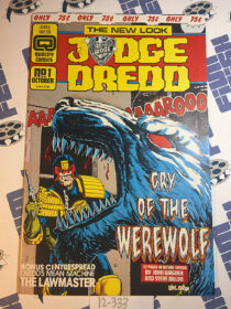 Judge Dredd Comic Book Issue No.1 1986 John Wagner Quality Comics 12333