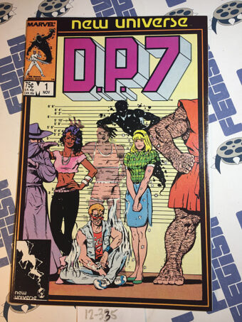 D.P. 7 Comic Book Issue No.1 1986 Mark Gruenwald Marvel 12335