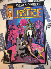Justice Comic Book Issue No. 1 1986 Archie Goodwin Marvel Comics 12336