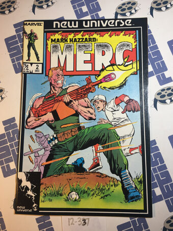 Mark Hazzard: MERC Comic Book Issue No. 2 1986 Peter David Marvel Comics 12337