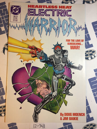 Electric Warrior Comic Book Issue No.6 1986 Doug Moench Jim Baikie DC Comics 12341