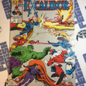 Excalibur Comic Book Issue No. 14 1989 Marvel Comics 12345