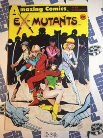 Ex-Mutants TM Comic Book Issue No. 2 1987 Amazing Comics 12346