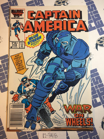 Captain America Comic Book Issue No. 318 1986 Mark Gruenwald Marvel Comics 12348