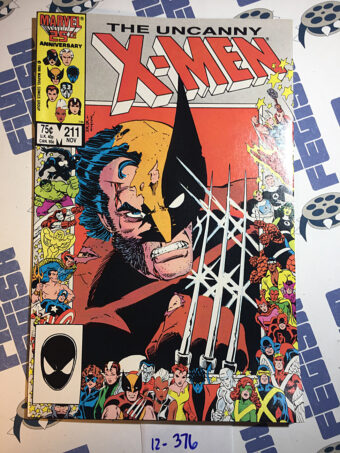 The Uncanny X-Men Comic Book Issue No.211 1986  John Romita Jr Marvel Comics 12376