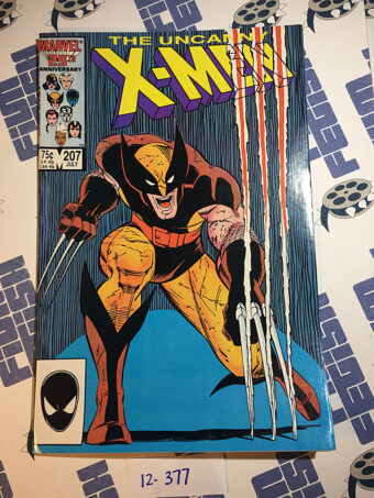 The Uncanny X-Men Comic Book Issue No.207 1986 John Romita, Jr. Marvel Comics 12377