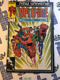 Spitfire And The Troubleshooters Comic Book Issue No.1 1986 Eliot Brow  Marvel Comics 12195