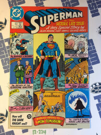 Superman Comic Book Issue No. 423 1986 Alan Moore, Curt Swan DC Comics 12224