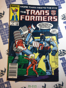 The Transformers Comic Book Issue No. 7 1985 William Johnson Marvel Comics 12217