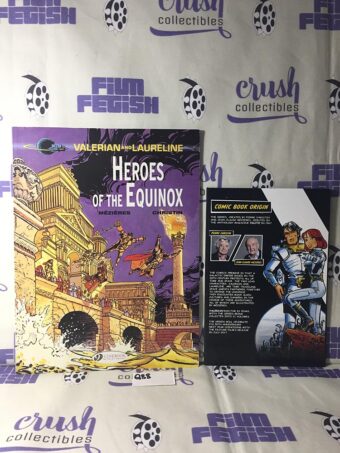 Valerian and Laureline 8: Heroes of the Equinox English U.K. Edition + Valerian Movie Promotional Brochure [Q88]