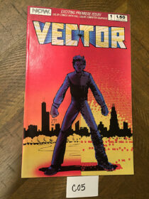 Vector Comic Book Issue No. 1 1986 Now Comics C05